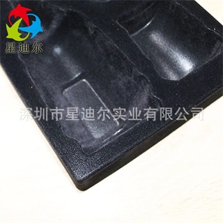 黑色植絨吸塑內托定做