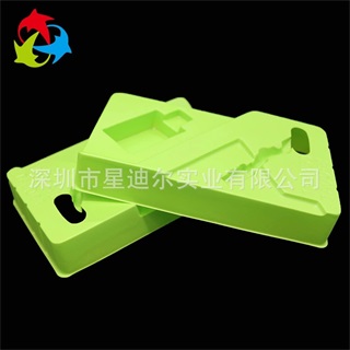 定做綠色吸塑內托