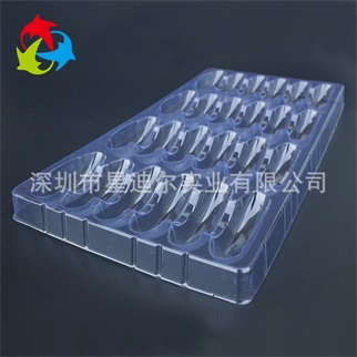 定製透明PVC吸塑托盤2