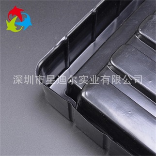 黑色吸塑托盤細節