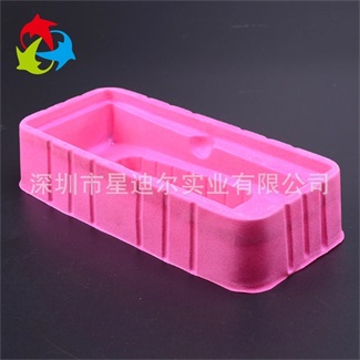 紅色植絨吸塑內托