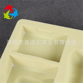 定做黃色PS吸塑內托