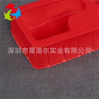 紅色植絨吸塑內托