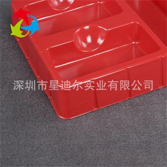 紅色PVC吸塑內托2