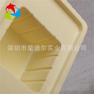 黃色PS植絨吸塑製品